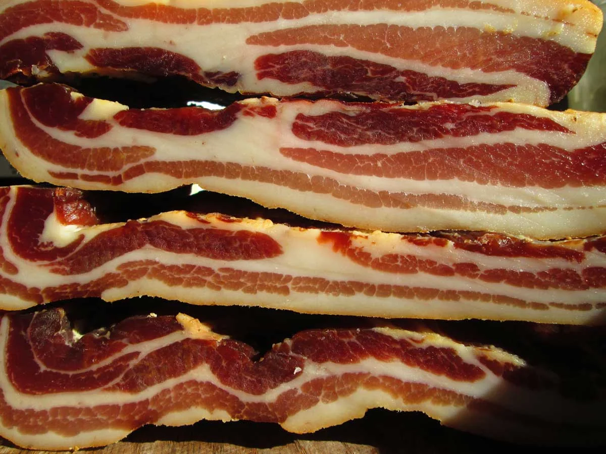 Foggy Knob Farm Bacon rich in Vitamin D!