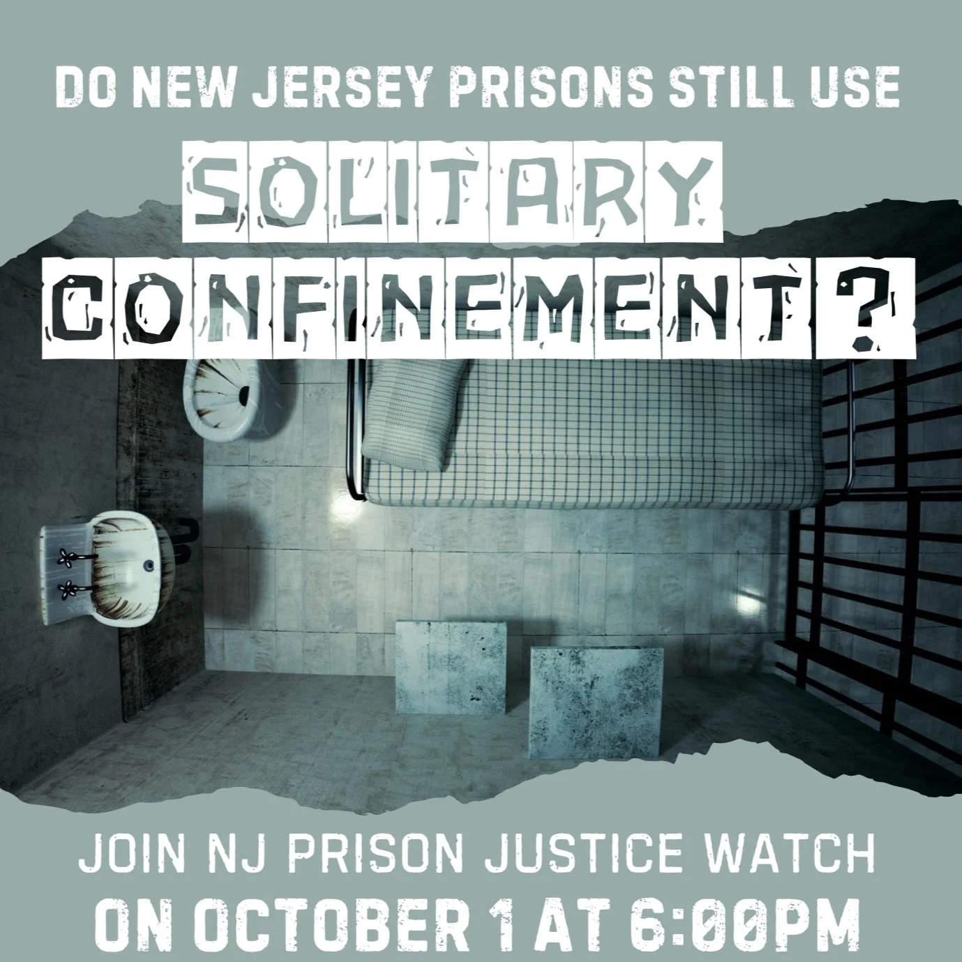 NJPJW Hosts Virtual Press Conference on "the State of Solitary in NJ"