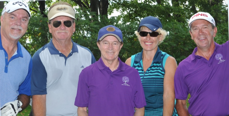 Ken Hewitt, Robert Turnbull, Liz Walters & Denis Masse with Sandy Hawley