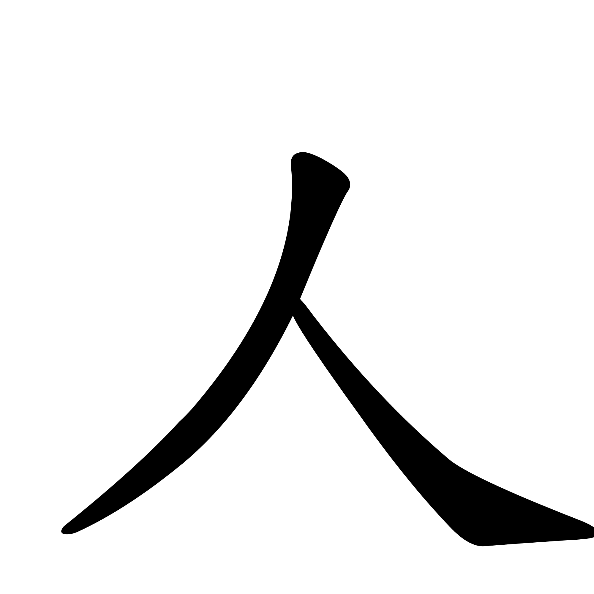 Rén - The Chinese symbol for Man