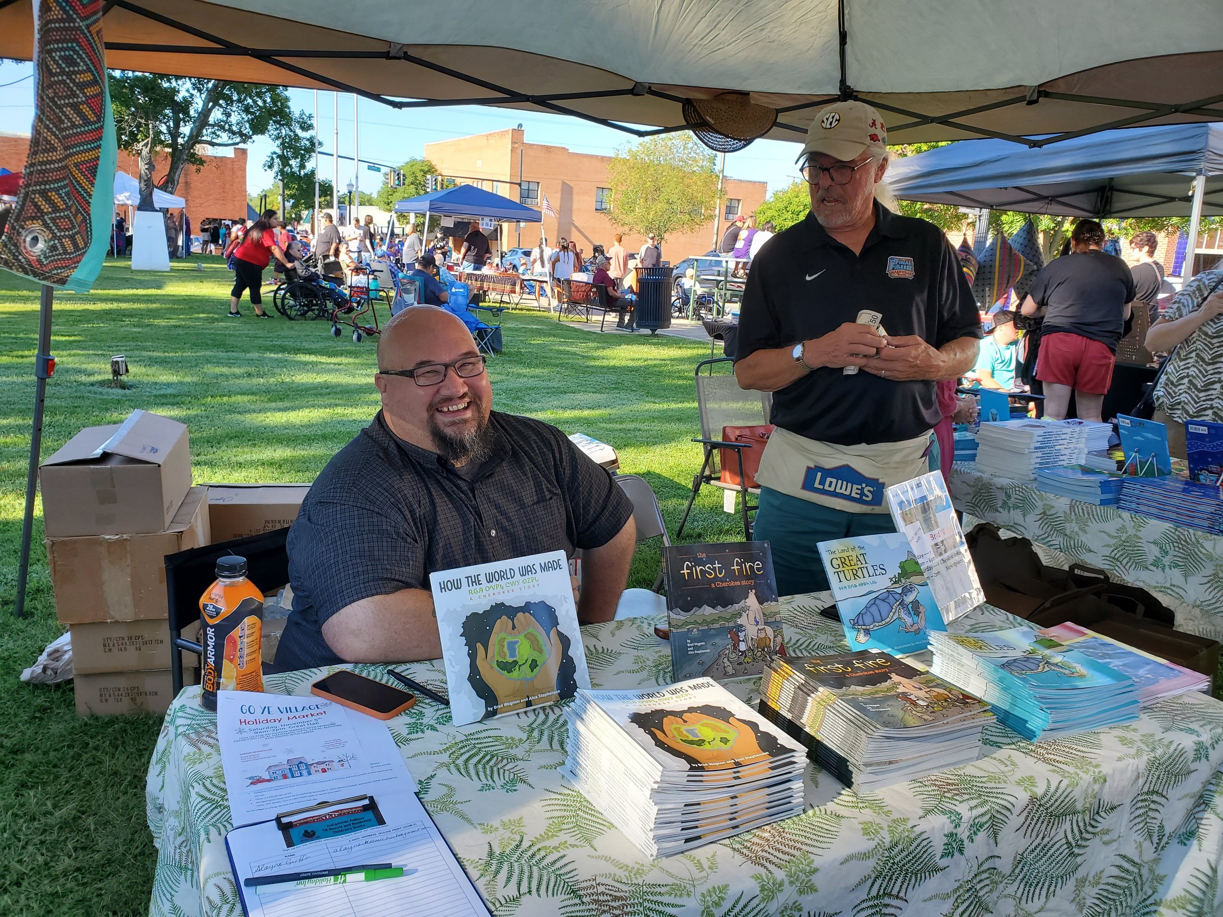 Cherokee Days - book signing