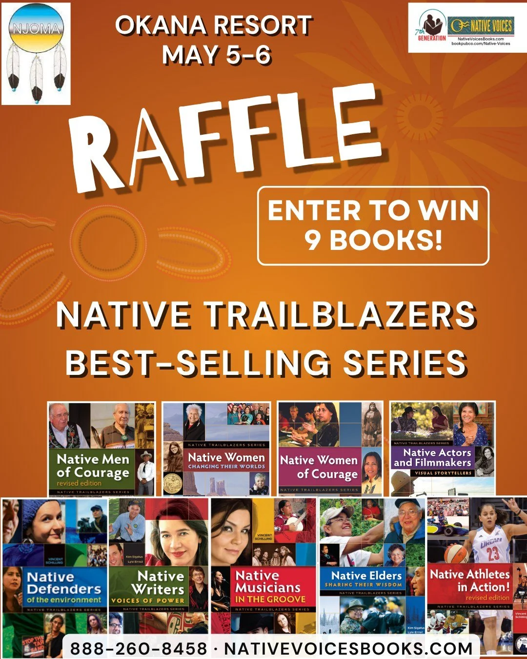 Visit the 7th Generation's booth at the Oklahoma JOM conference happening now at the OKANA resort.
Enter to win the complete Native Trailblazer series.

#johnsonomalley #nativetrailblazers #indigenousauthors #7thgeneration #nativevoices #schoolbooks 