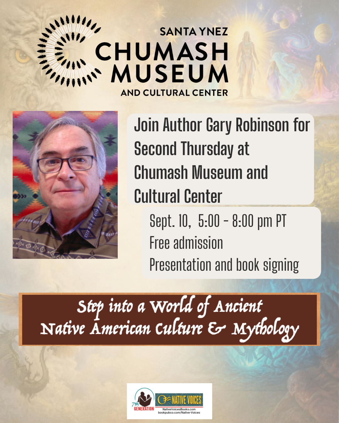 Gary Robinson - A Cosmic Journey Through Parallel Worlds - 5pm Pacific
