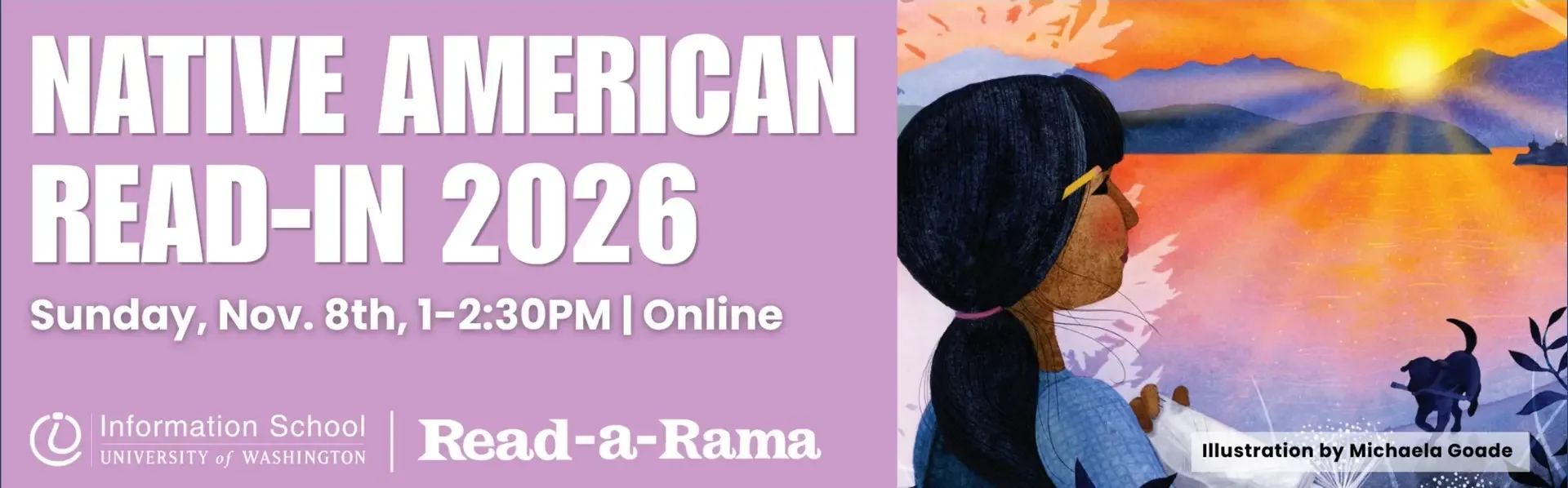 Native American Read-In, 1pm Pacific