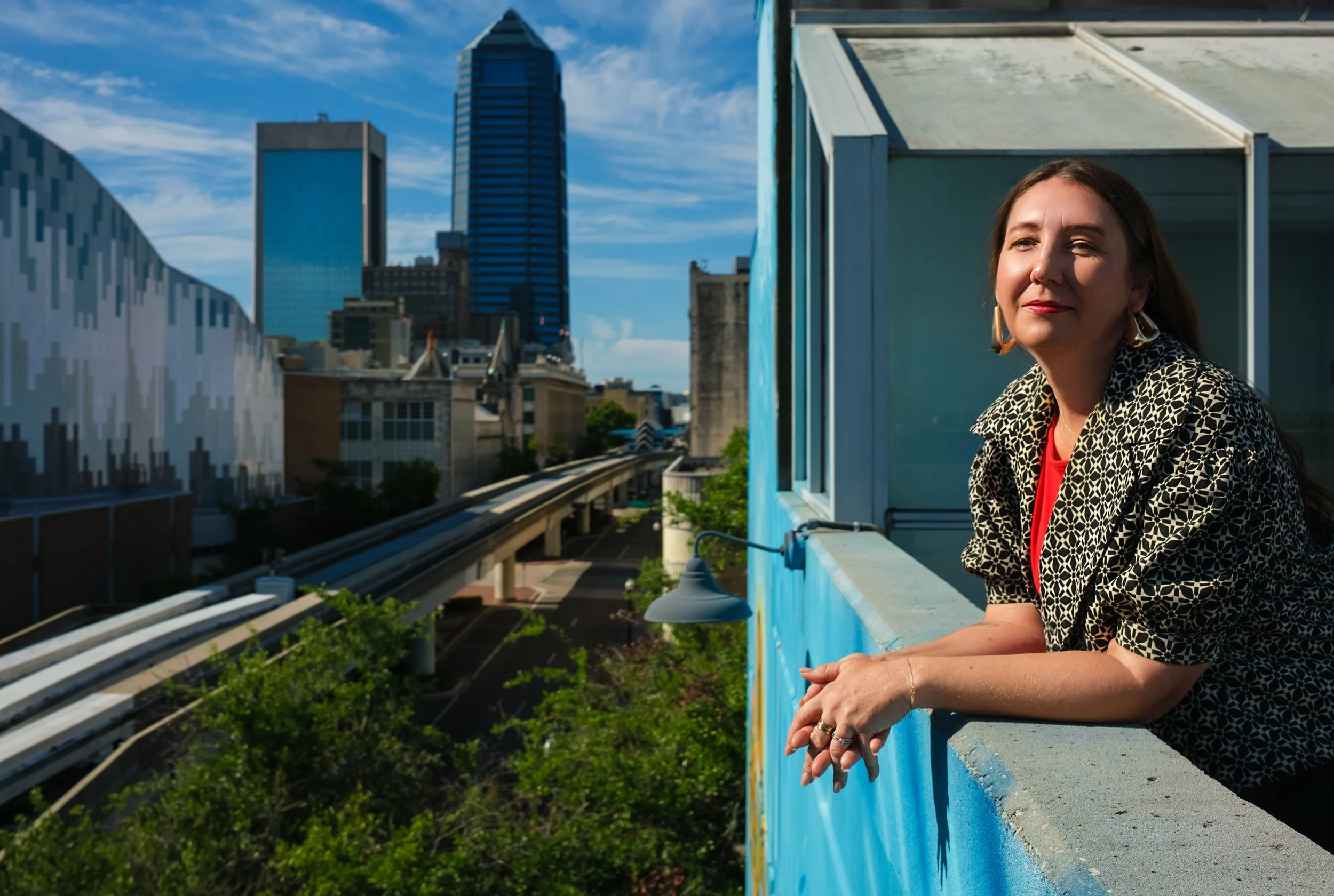 Natural Business Portraits at Work in Jacksonville, Florida