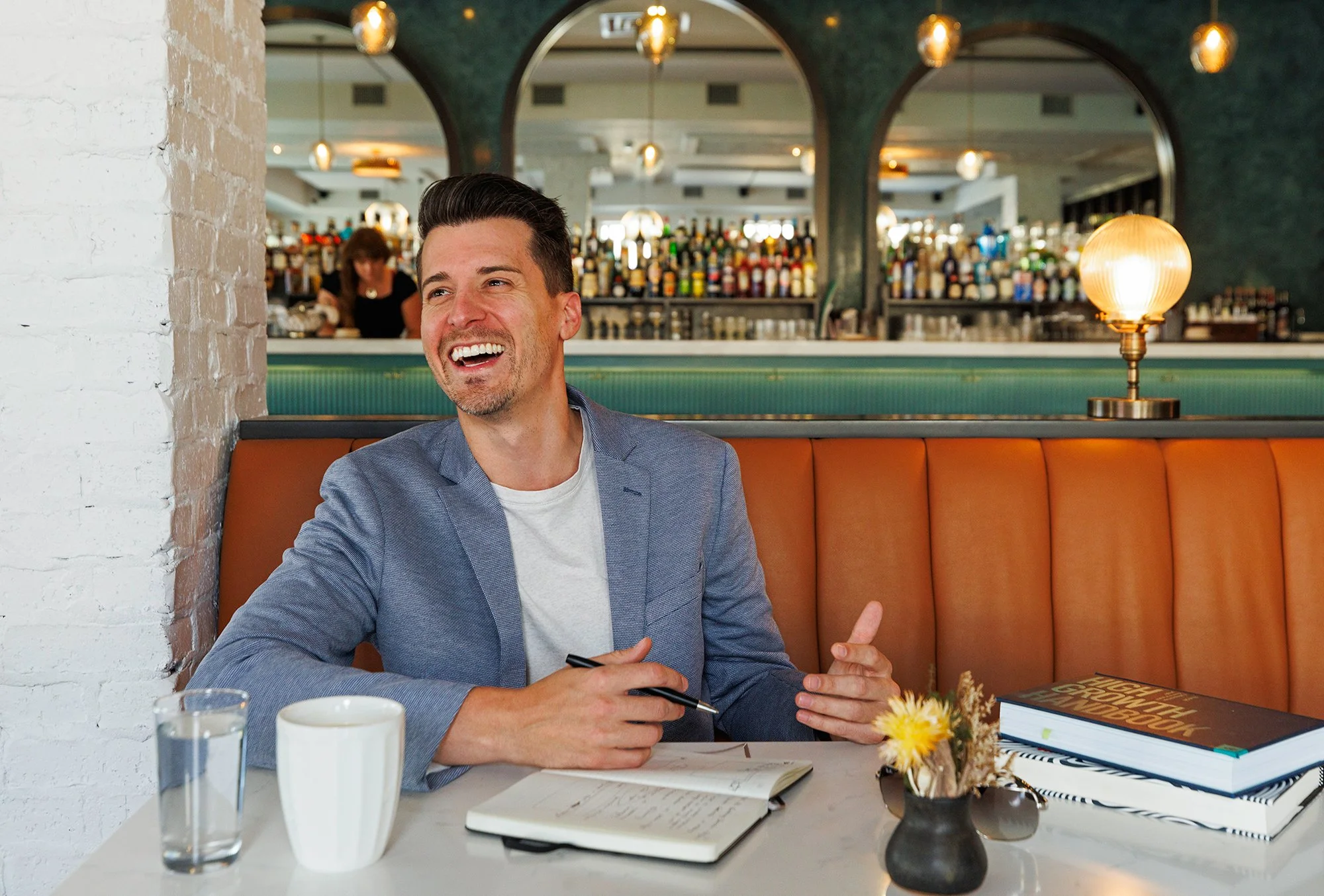 Natural Business Portraits at Work in Jacksonville, Florida