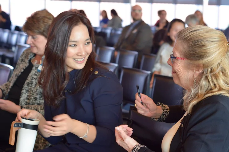 Julia Lee Cunningham at event