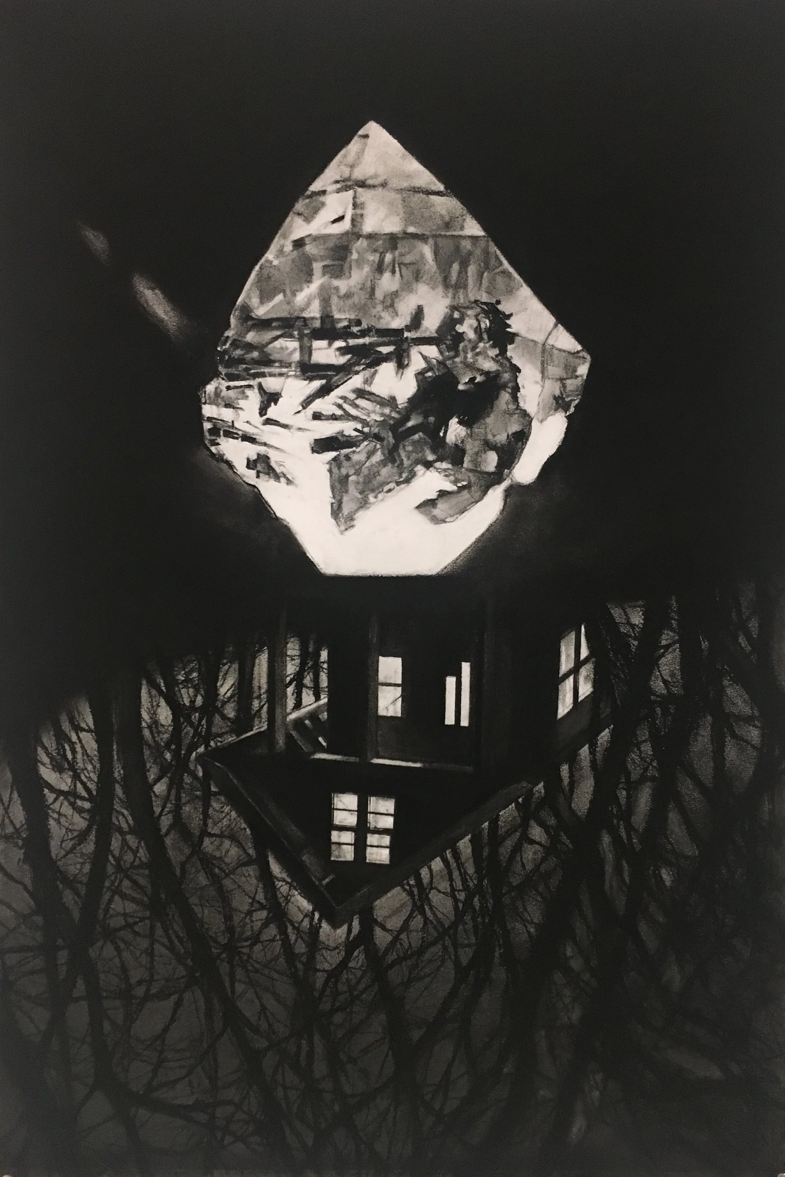 There are wondrous things. There are magical things. There are dangerous things. We get what we deserve. 24"x36"