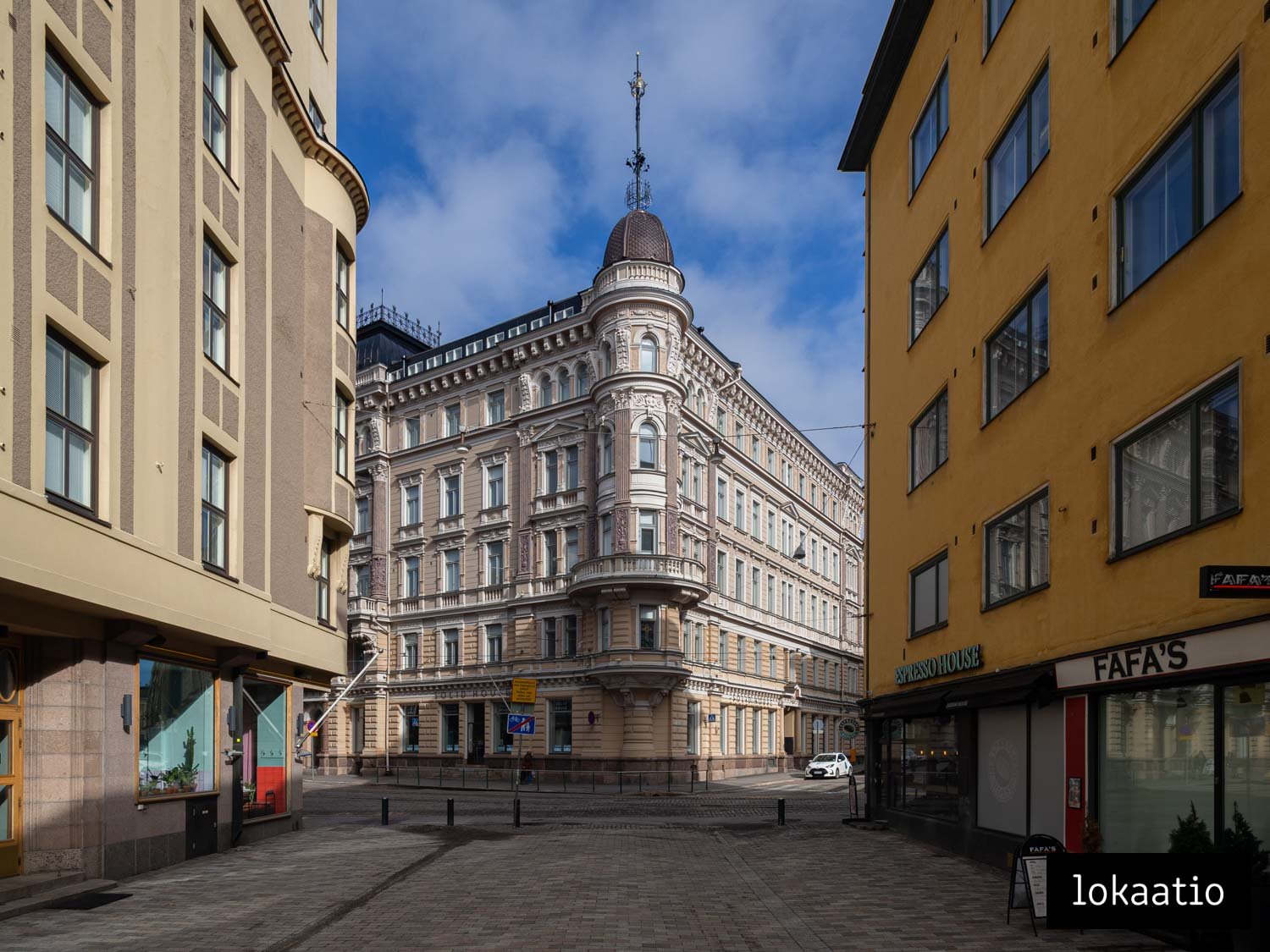 Erottajankatu 1-3, Kaartinkaupunki