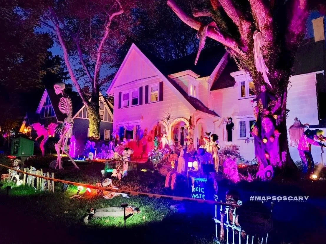 MAPSOSCARY Halloween House Contest, Maplewood NJ, South Orange NJ 