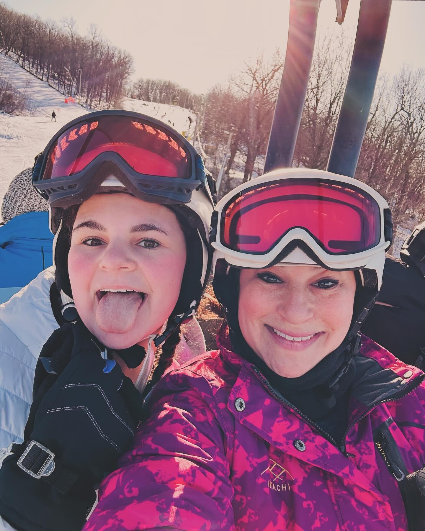 Best day with my number one girly 🎿❄️⛷️