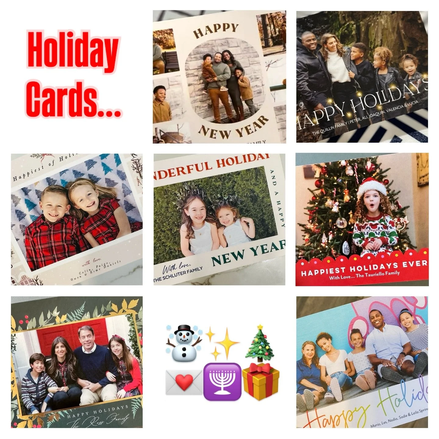 Let&rsquo;s talk holiday cards.&nbsp;

Love &lsquo;em? Hate &lsquo;em? Somewhere in the middle?

Personally I love RECEIVING holiday cards. (Especially when they&rsquo;re from a Live Love Lens Photo Shoot!)💌✨

Bet you didn&rsquo;t know I&nbsp;keep t