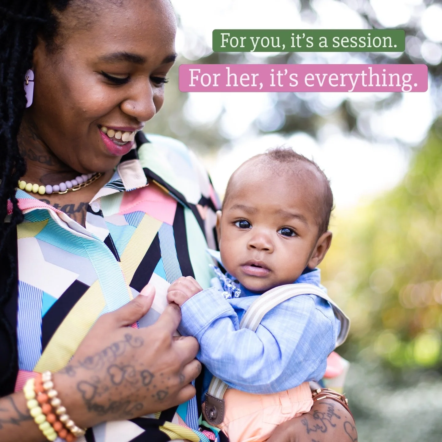 You&rsquo;re not just booking photos.
You&rsquo;re giving them.

This Mother&rsquo;s Day, your session helps create a special experience for a mom at Isaiah House @isaiahhouseeastorange (a family shelter in Essex County) - someone who deserves to be 
