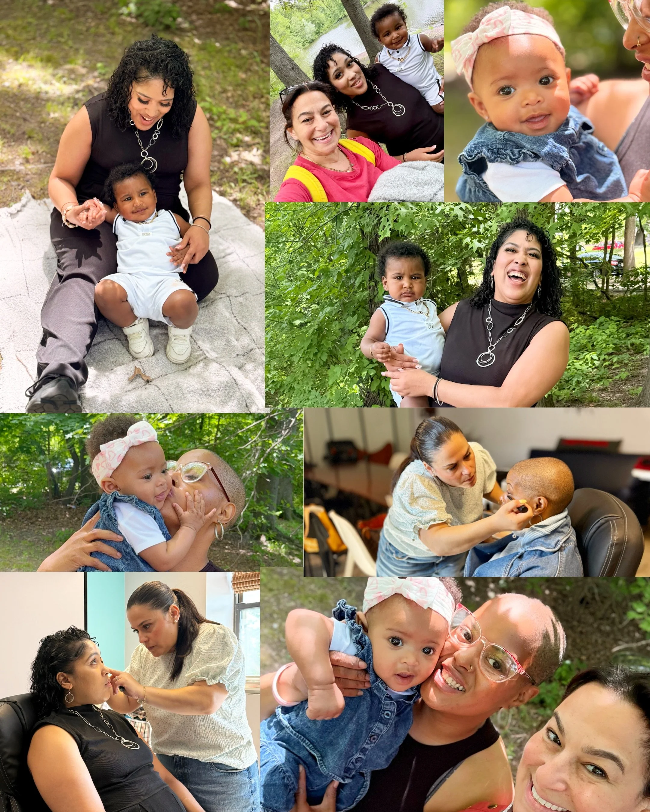 Yesterday I photographed two beautiful mamas and their sweet babies @isaiahhouseeastorange. 💖 Four had signed up, but two had to cancel. These folks are dealing with hardships that most&nbsp;us could never imagine. These strong moms have overcome so