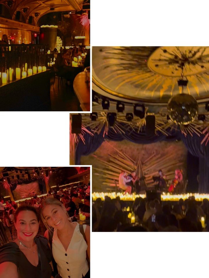 Turns out you can do a lot in New York City in 24 hours! Who knew!?? 🏙️❤️

Began with my fave @jordanaleff at @candlelight.concerts ✔️ bucket list! 🕯️
Beautiful @sonyhall @highlinequartet  Fundraiser for Venezuela earthquake victims ❤️ Beatles, Que