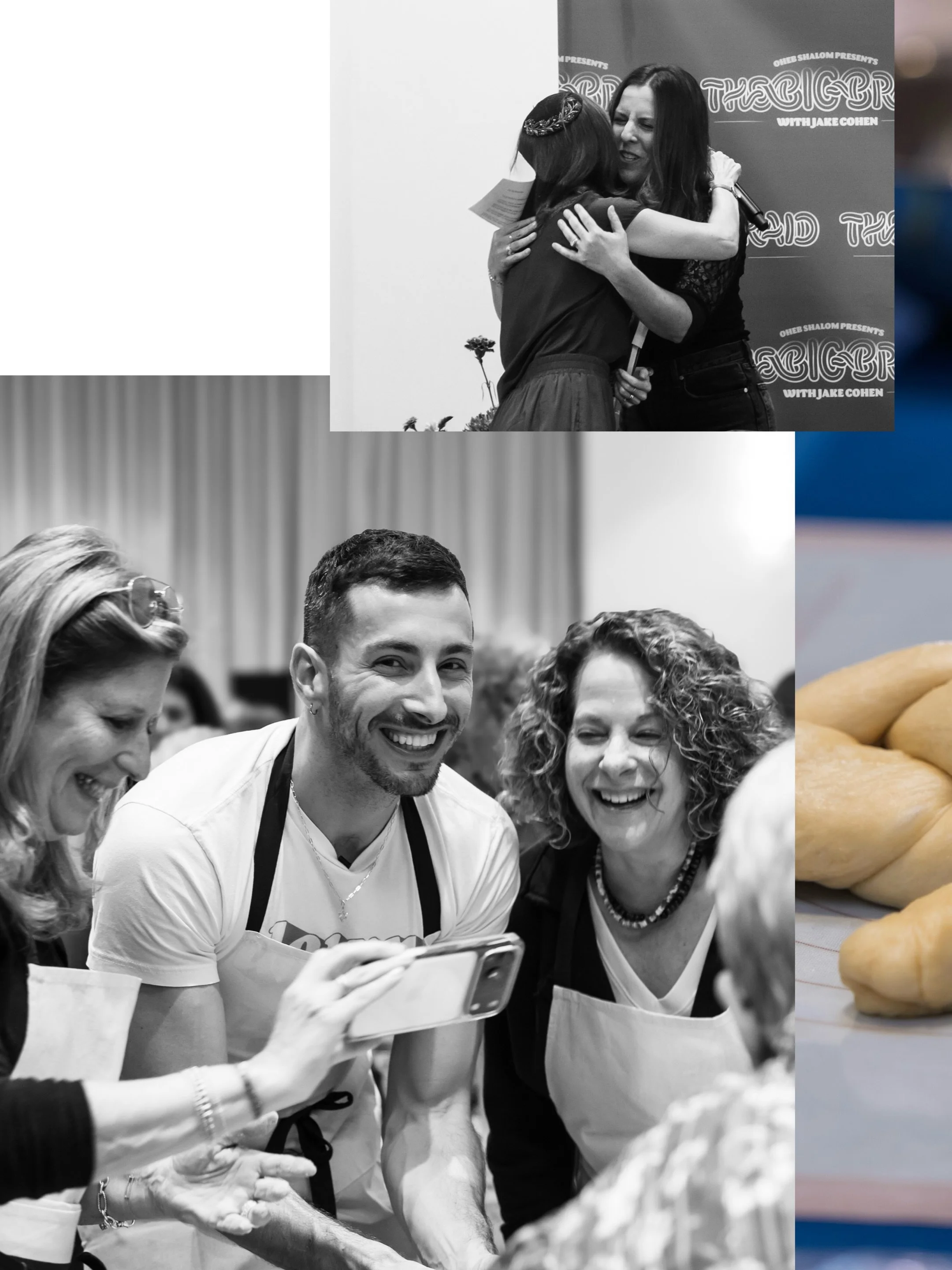 In the middle of fall craziness I got to photograph an epic community challah event by the incredible JAKE COHEN @jakecohen (best selling cookbook author &amp; big online personality!). Jake brought Jewish Joy to all of us at a much-needed time. Not 