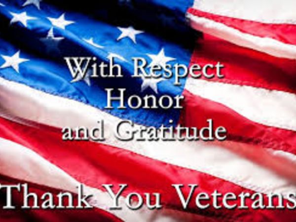 Veterans Day Free Burgers all Veterans and Military
