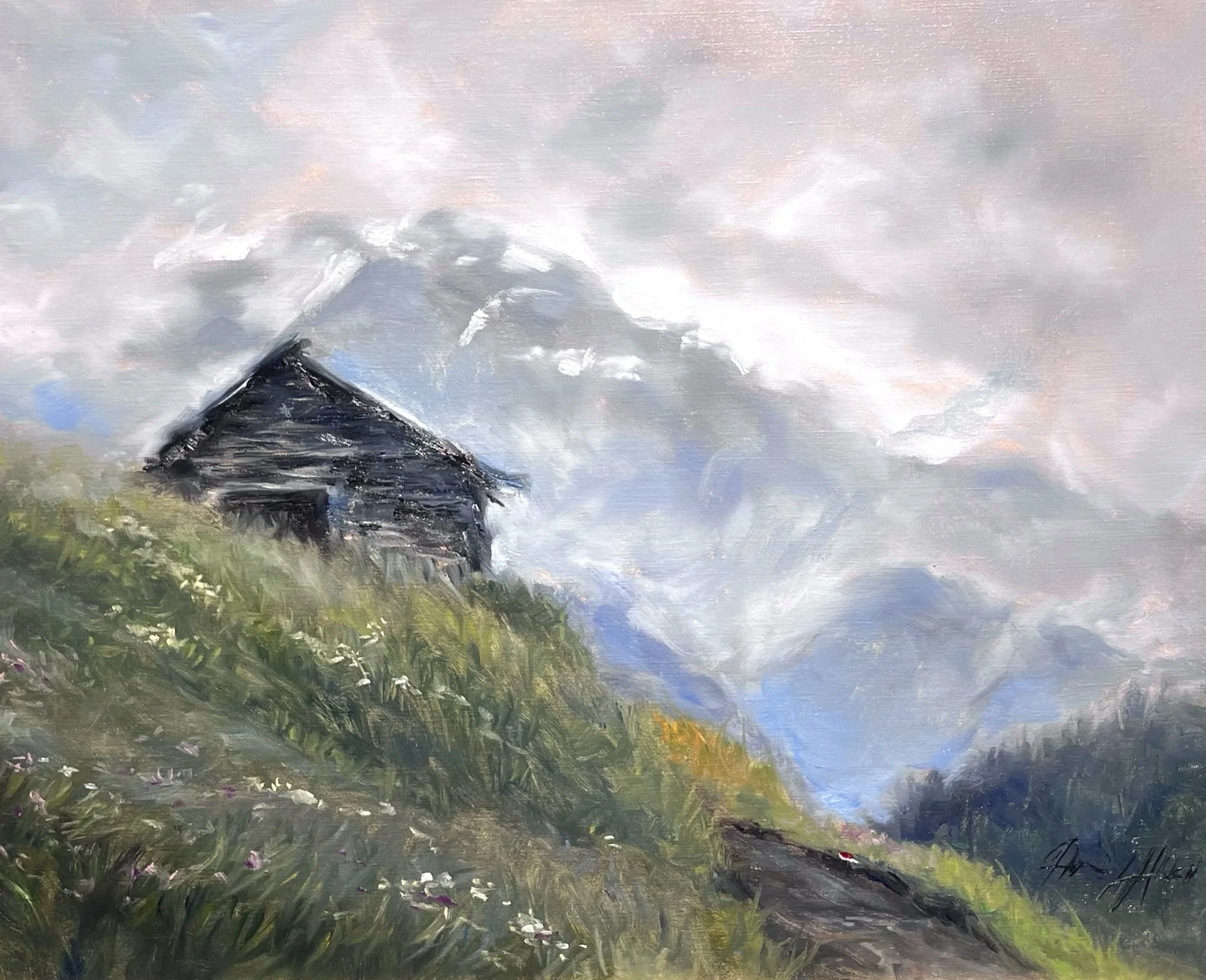 SHED BY THE GRAVEL ROAD