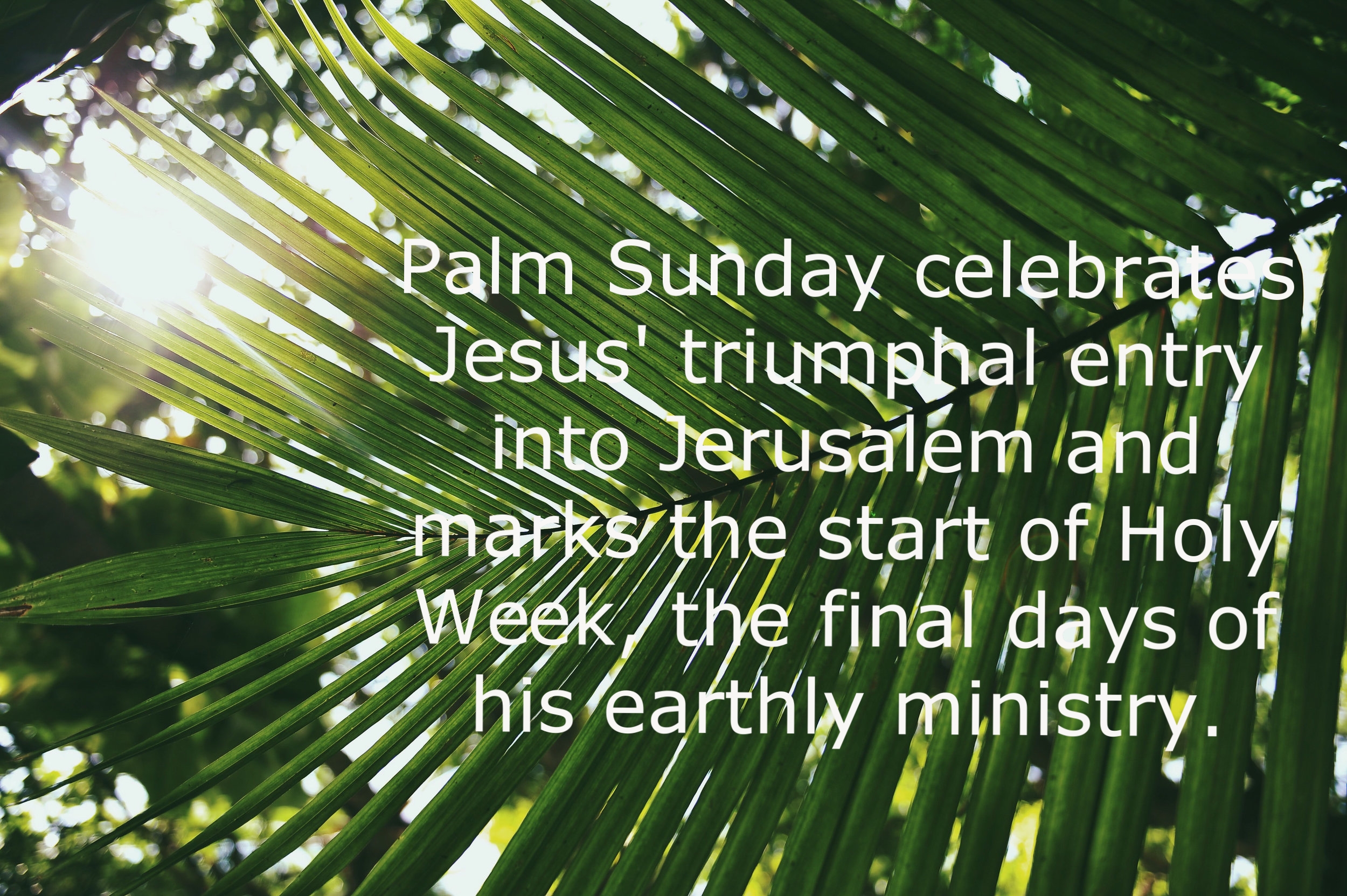 Palm Praise with Holy Communion — Rendlesham Church