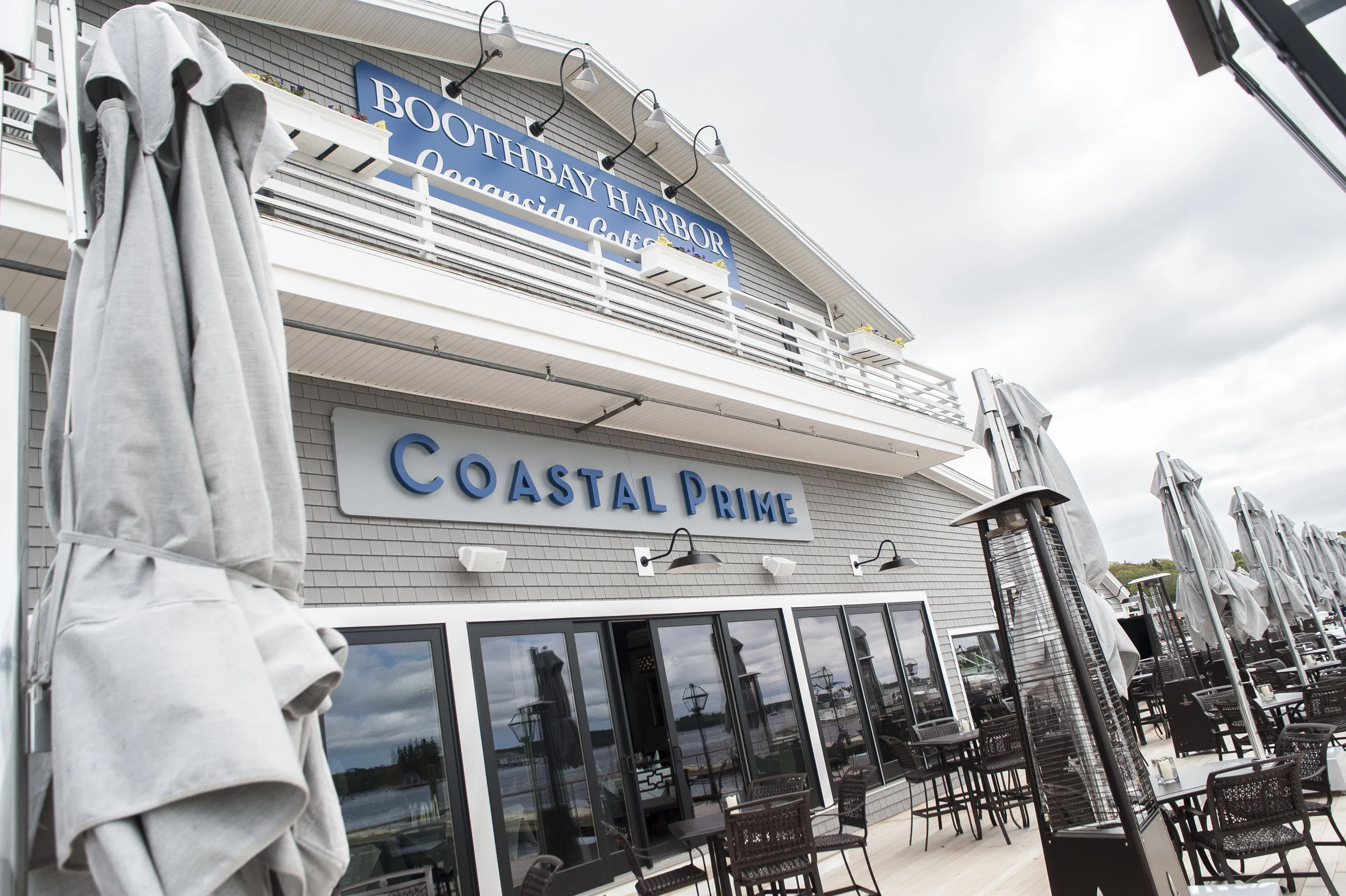 Coastal Prime Seaside Restaurant Maine Dining Boothbay Harbor Oceanside Golf Resort