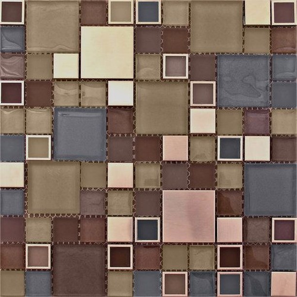 #Throwback to the Cubix collection, a dynamic &amp; refined blend of glass and metal in soothing colors and textures. Pictured here is Cubix 2 in Merino.