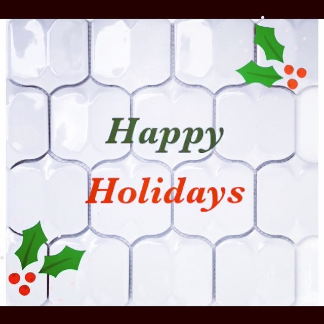 We hope everyone has a safe and happy holiday, from your friends at Avenue Mosaic.