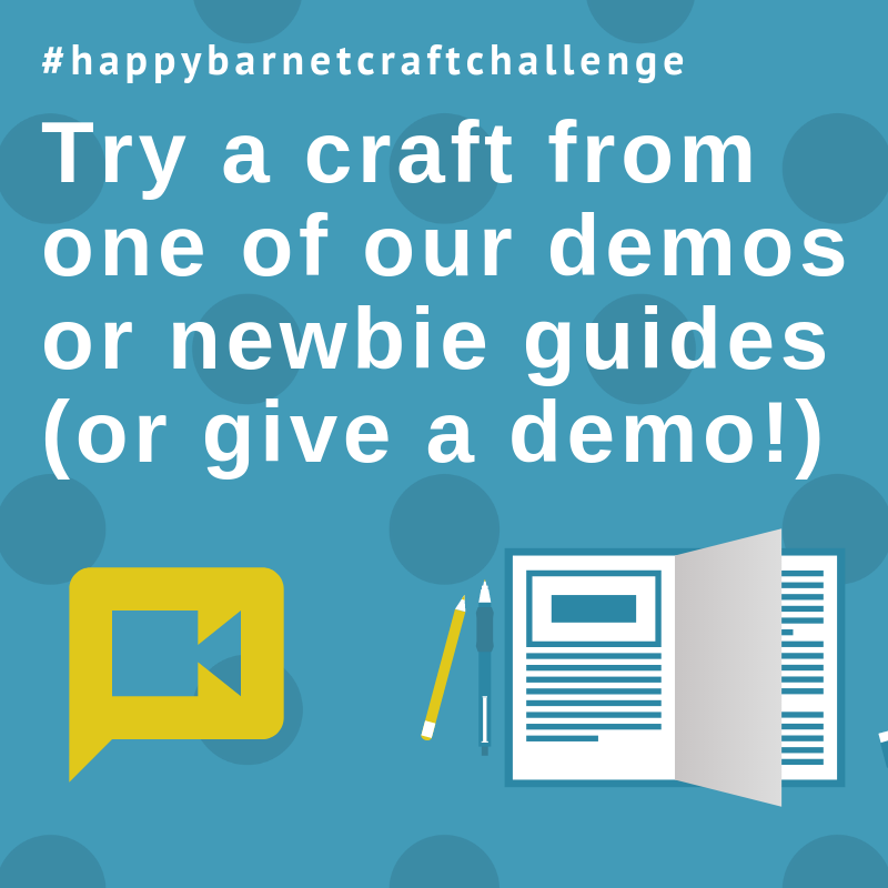 Try a craft from one of our demos or new guides (or give a demo!)