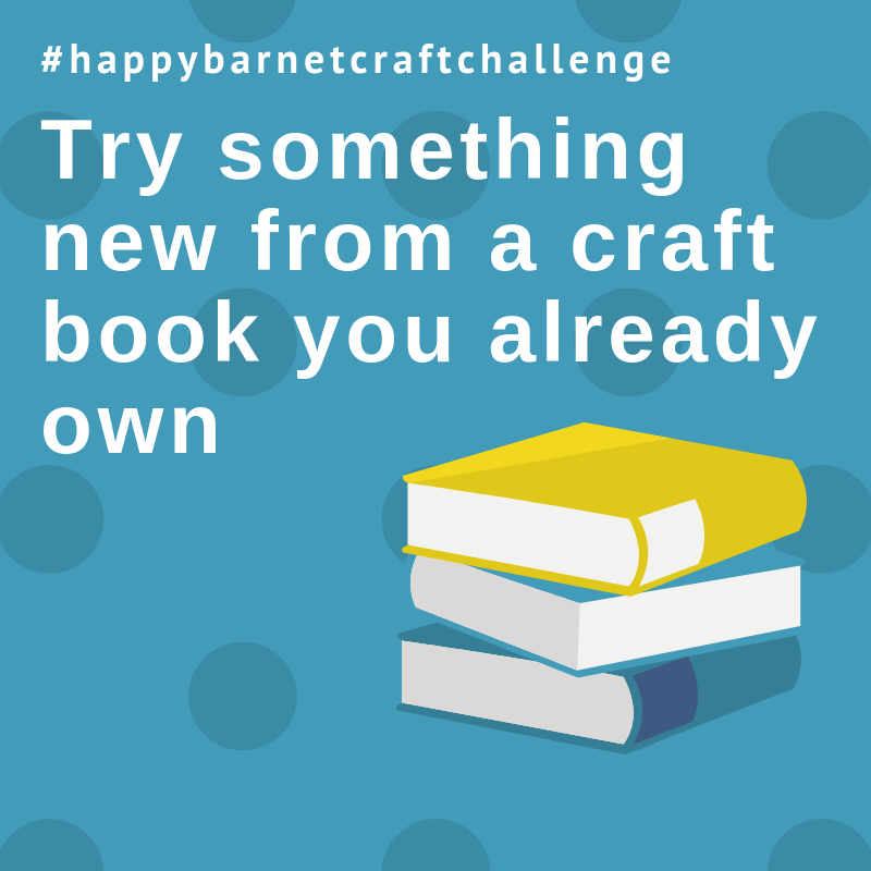 Try something new from a craft book you already own