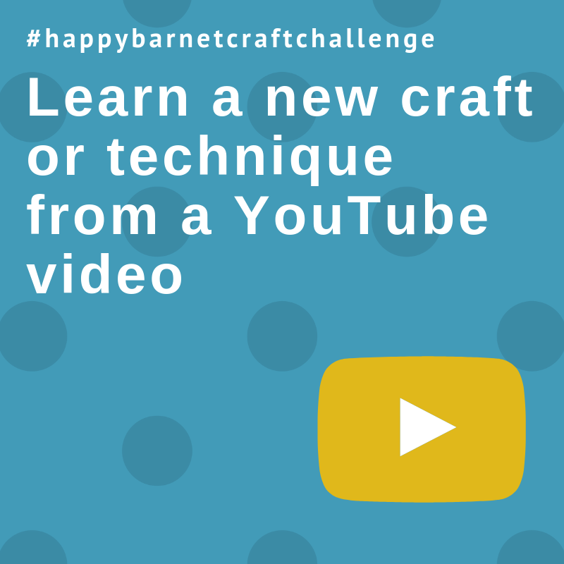 Learn a new craft of technique from a YouTube video
