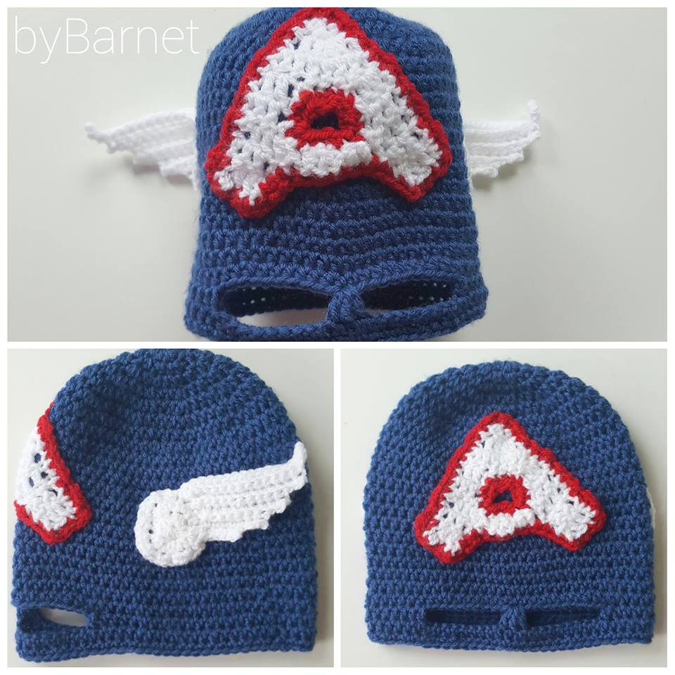 Crochet Avengers Hat 