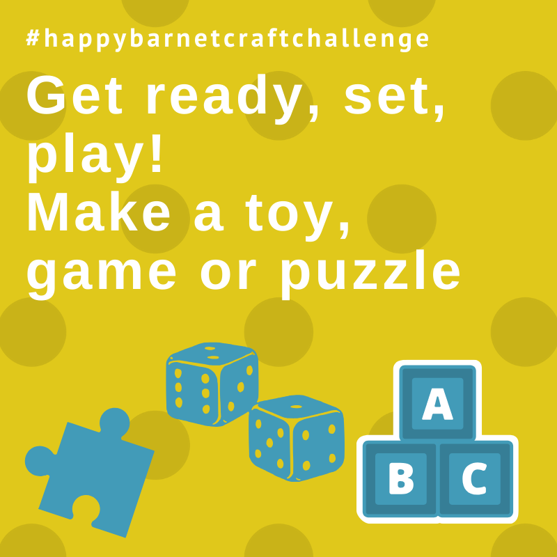 Crafting: Make a toy, game or puzzle