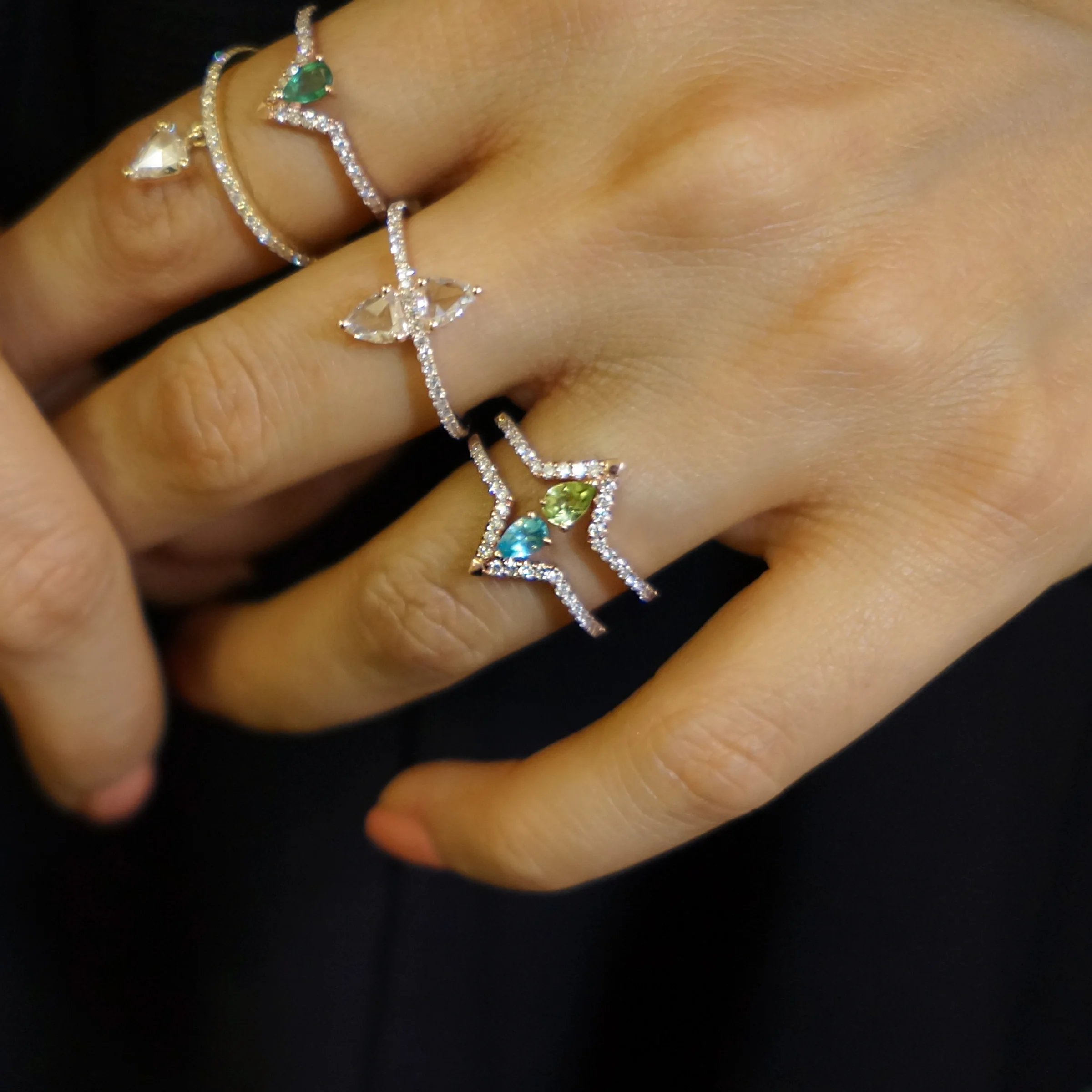 Pear Peridot and Diamond Ring3.jpg