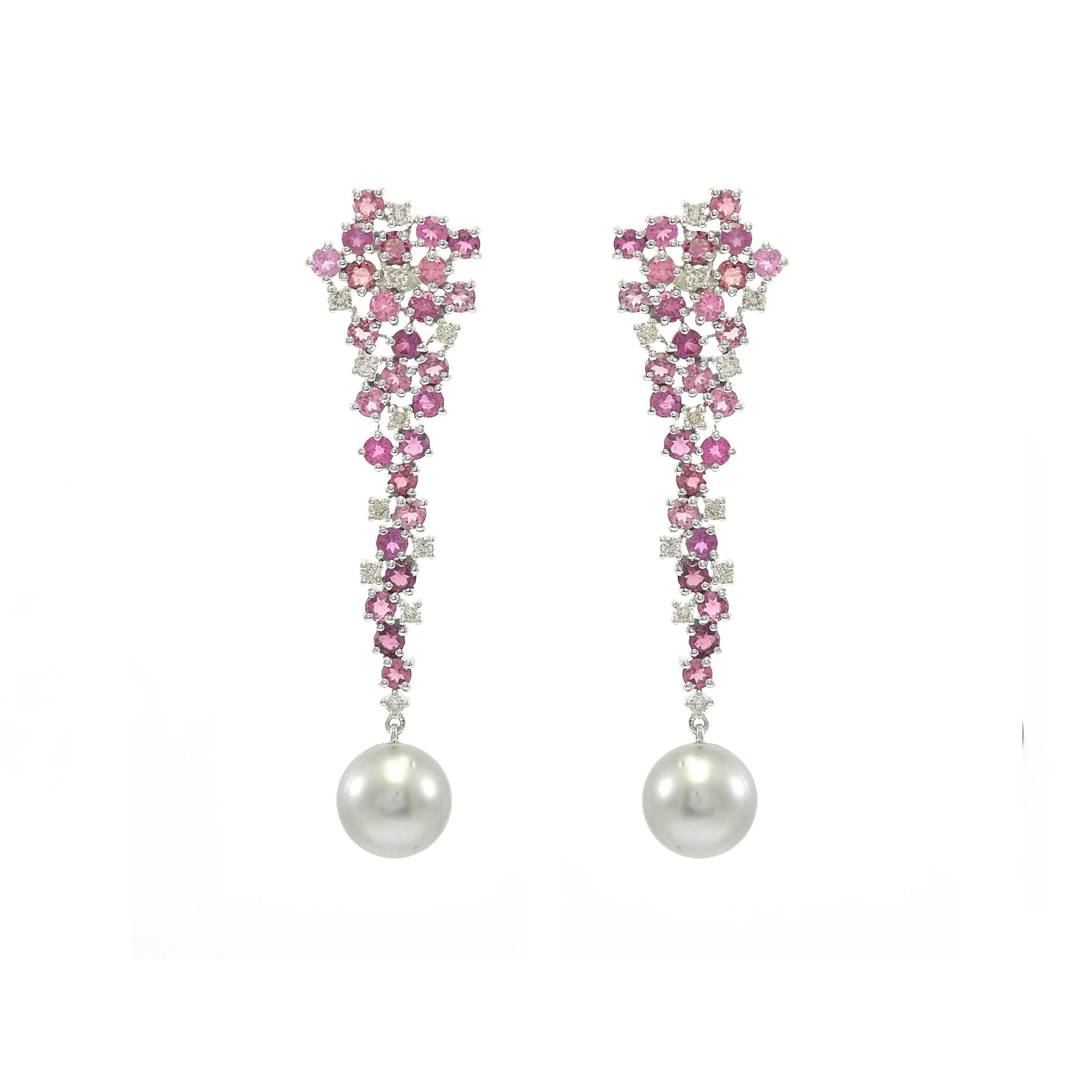Tourmaline and Diamond Earrings with Tahitian Pearl.jpg