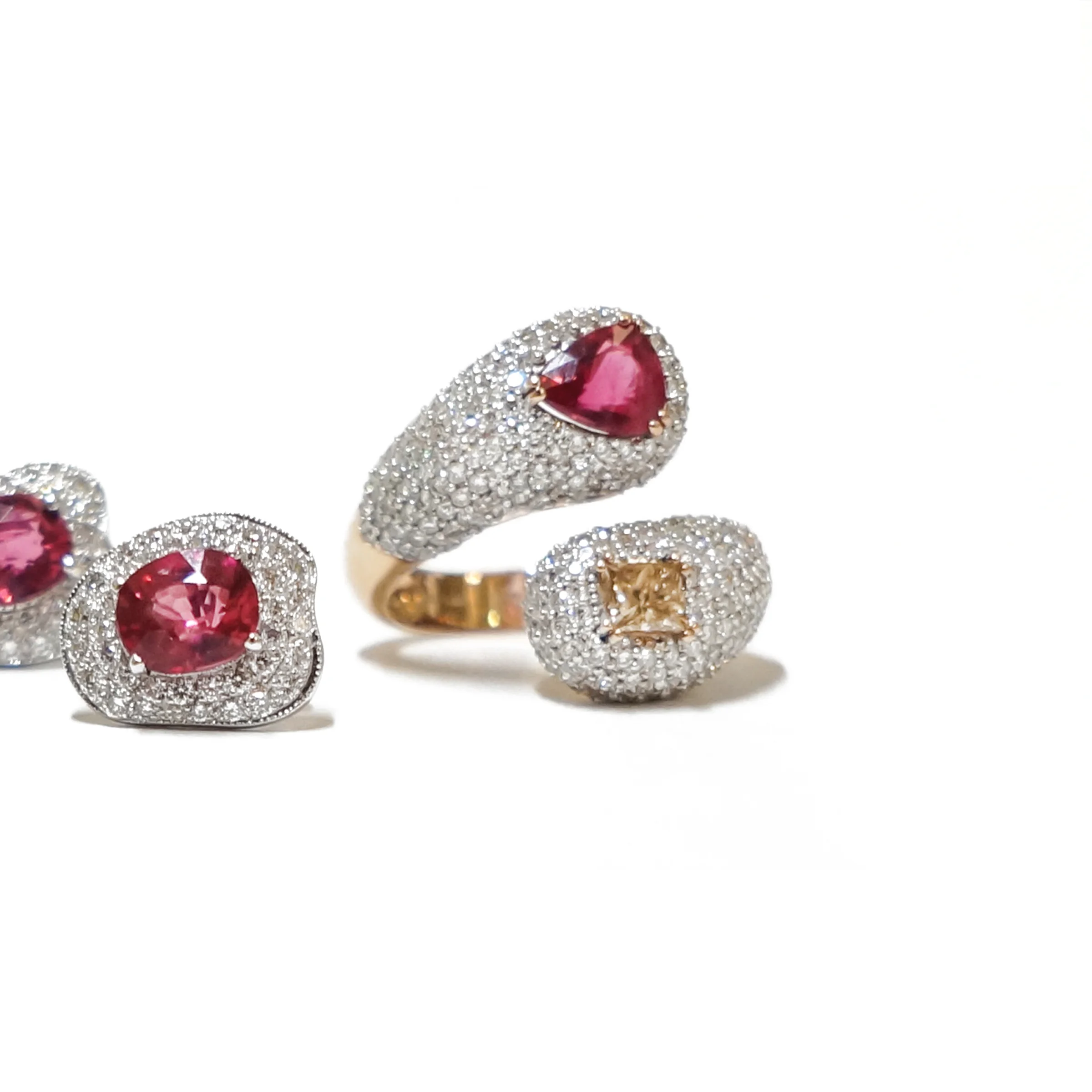 Rubellite Fancy Diamond and white diamond ring3 copy.jpg