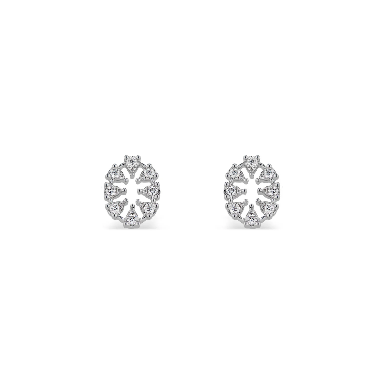 Reve Oval Diamond Earrings, Small (Pre-Order)