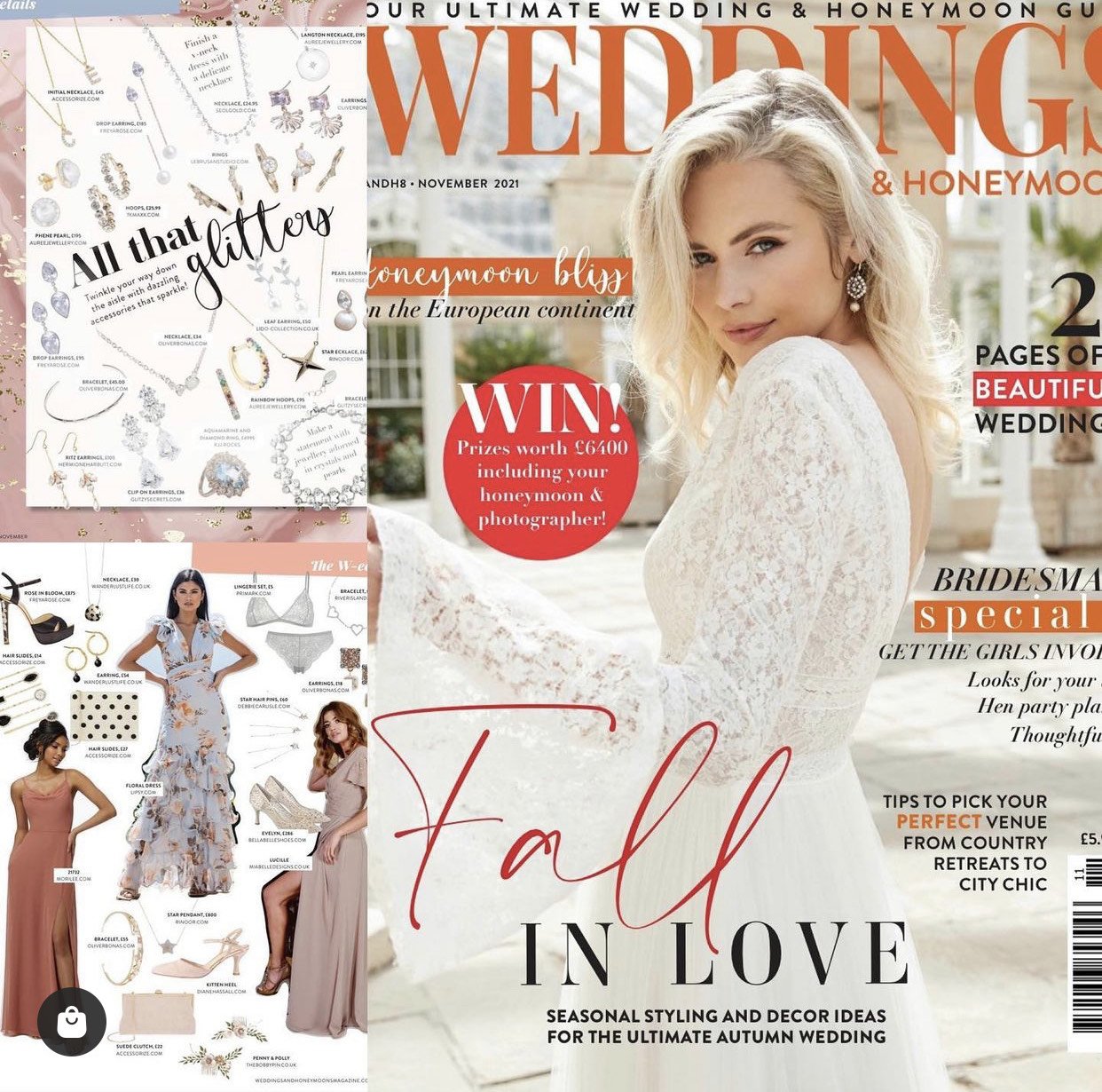 Weddings and Honeymoons Magazine, September 2021