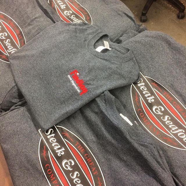 Another job well done for a great local business! 
#findlayfoods
#screenprinting #embroidered #shoplocal #supportlocal #supportlocalbusiness #ygk #kingston #kingstonontario