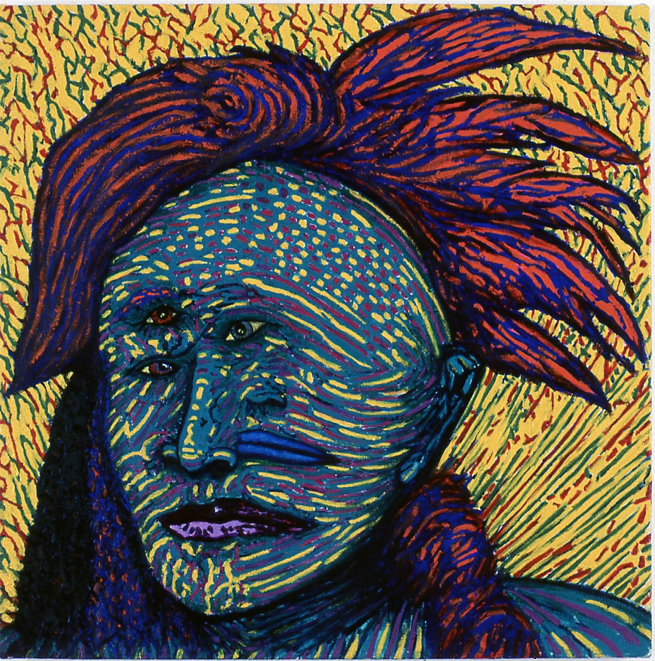 Tribal Head XV
