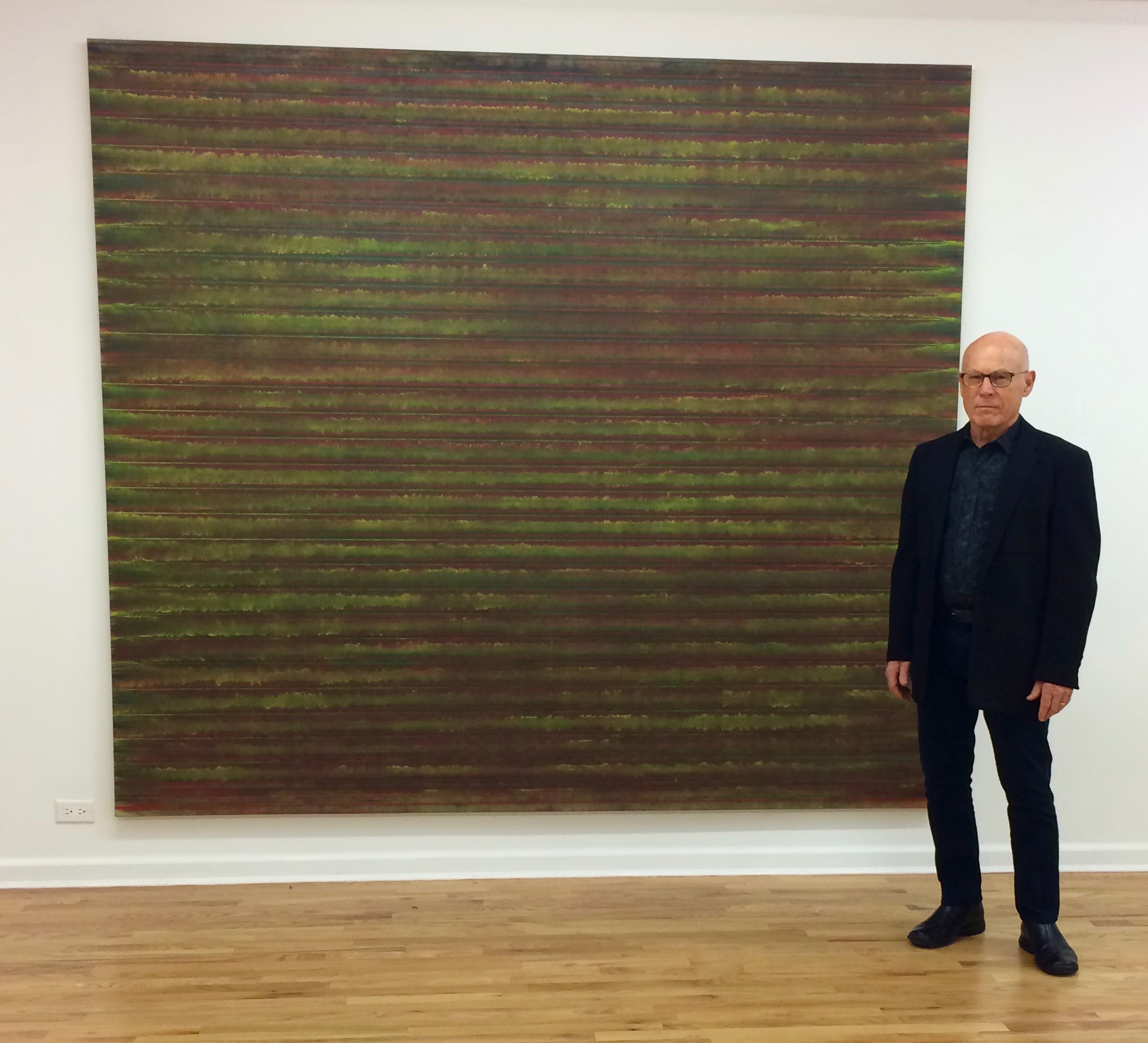 At opening of Zombie Formalism; Mitchell Algus; 1970-2016
