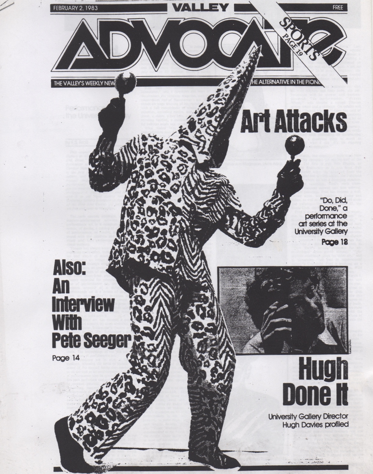 Do, Did, Done, Does It, F.S. Frail, Village Advocate, 1983