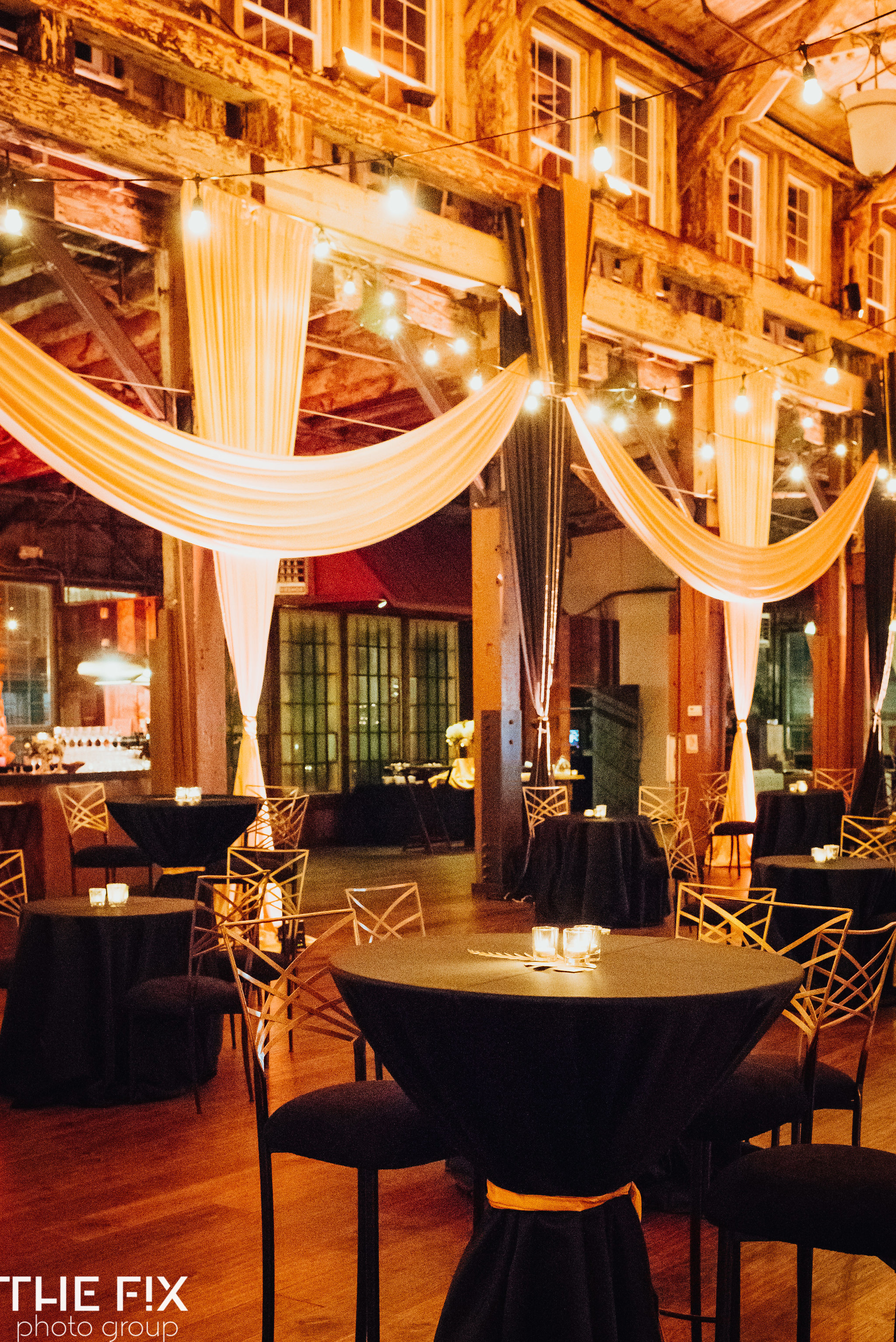 Indoor decor ideas for Corporate holiday party entertainment at Herban Feast , photographed by the Fix Photo Group