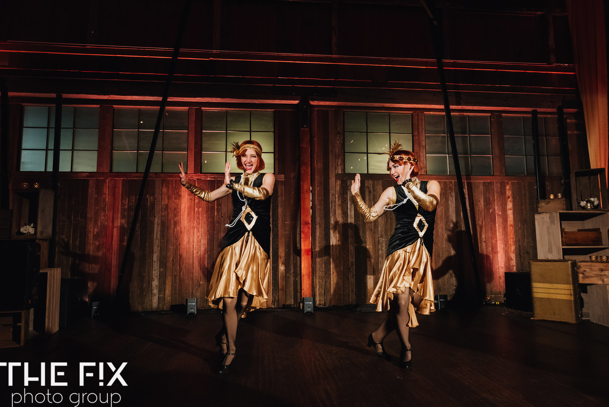 Award winning party by Emerald City Applause Awards for aCorporate holiday party entertainment at Herban Feast , photographed by the Fix Photo Group