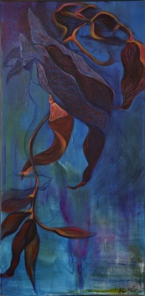 Bull Kelp (Blue), 2' x 4', NFS
