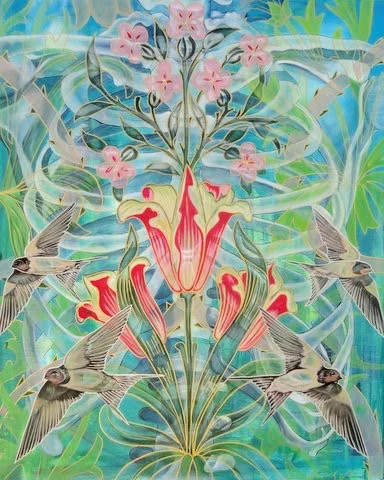 Large Scale Mixed Media Painting Workshop