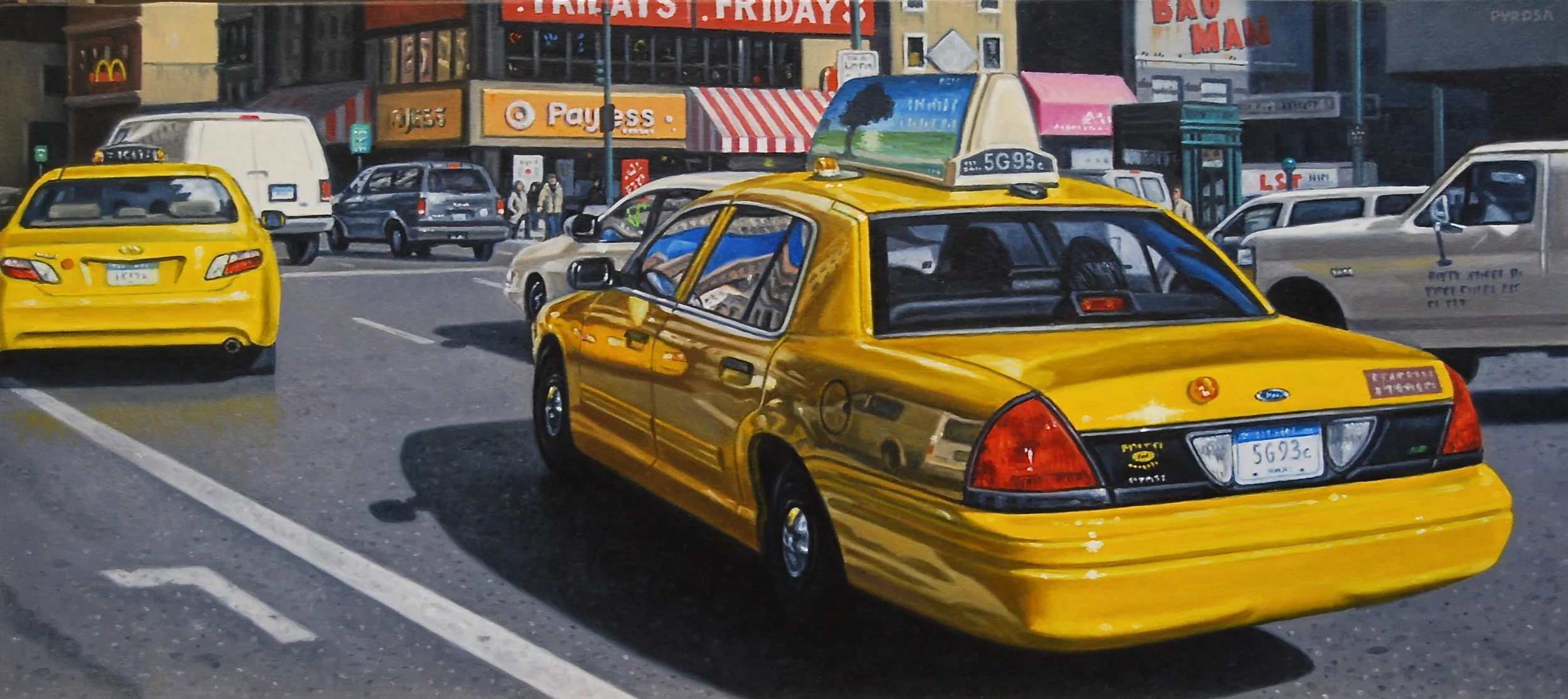 017.NYC taxi 10x20 oil.JPG