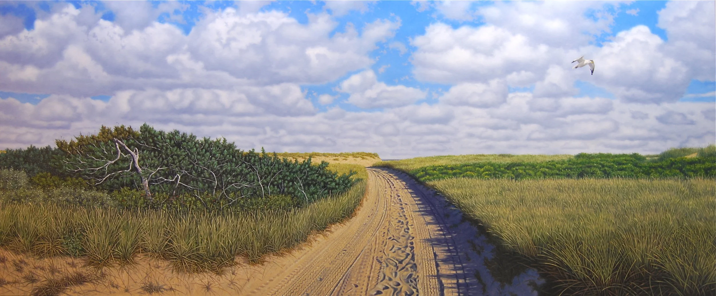 028.road to maneket beach 40x90 oil.JPG