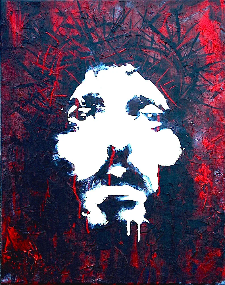 Prince of Peace Crown of Thorns Jesus Painting