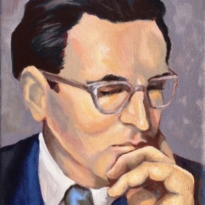 Portrait of Viktor Frankl as a young man