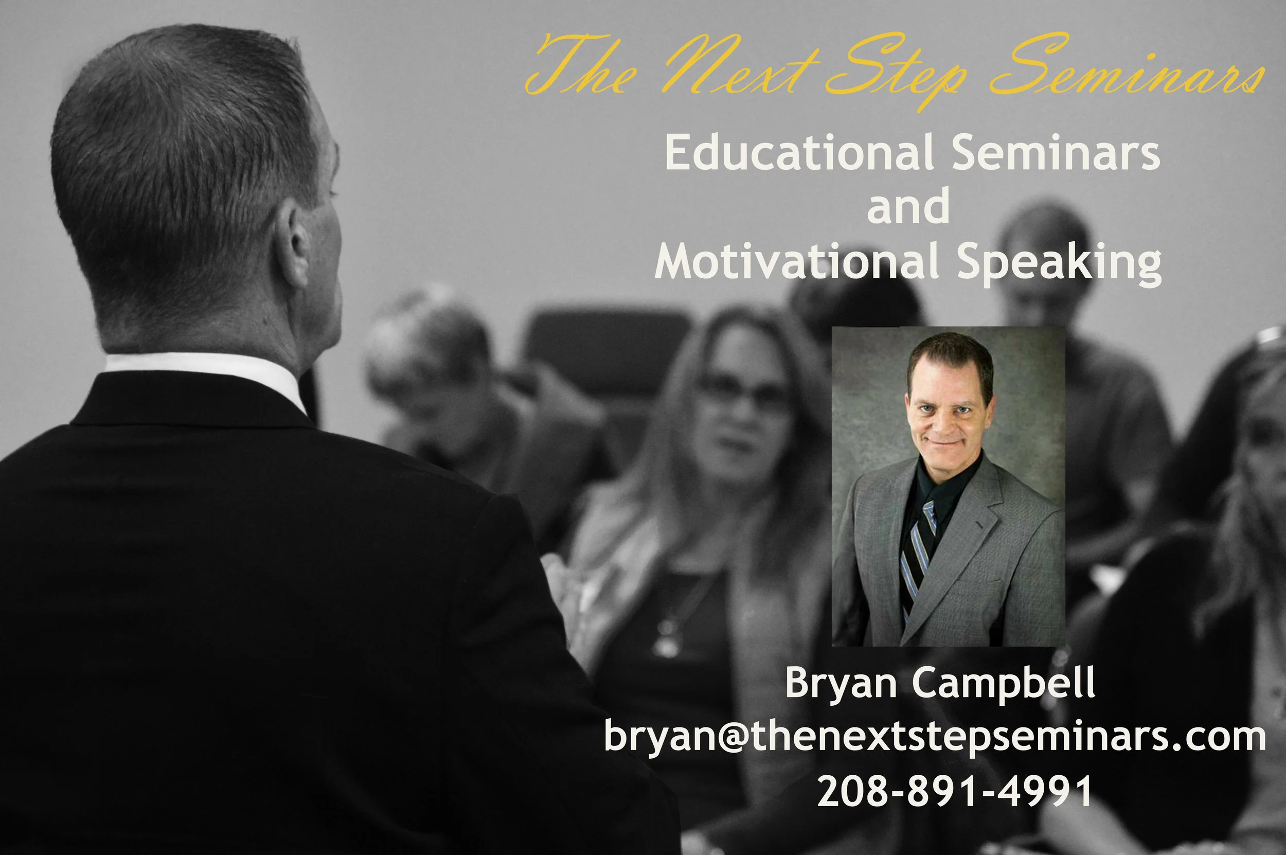 The Next Step Seminar - NOVEMBER 19, 2016