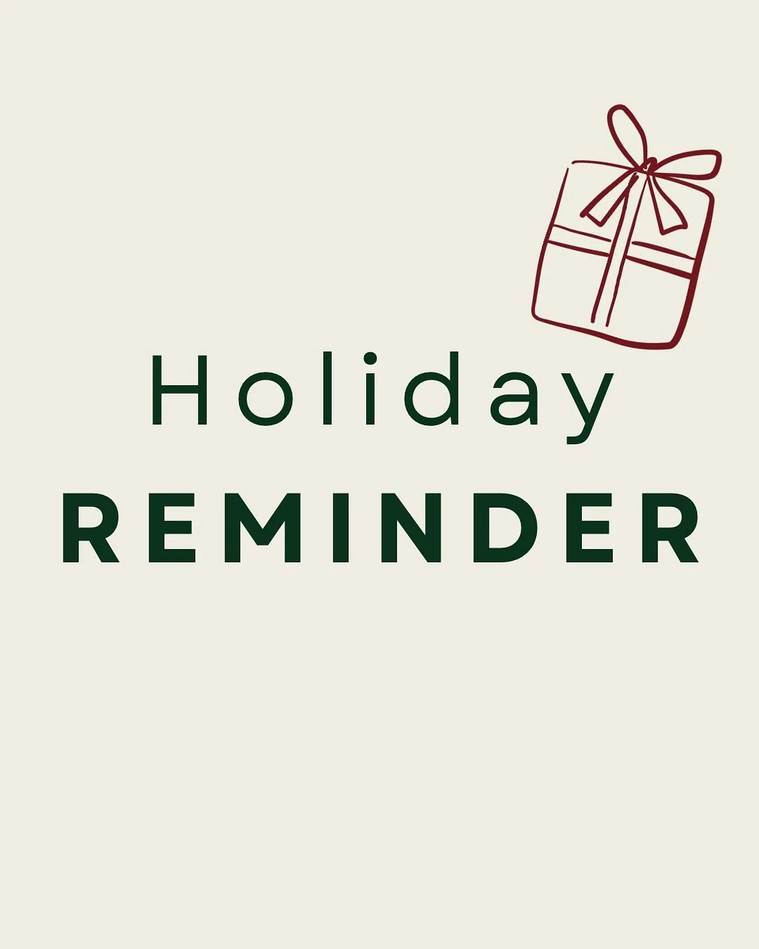 🎄 Holiday Reminder 🎄
.
.
.
. Still need to pick up a gift? Stop by to grab gifts or gift certificates before Christmas! We&rsquo;re open until 12:30 PM on the 24th.

Happy Holidays from all of us at Baldwin Beauty ✨

Book online 💻 www.baldwinbeaut